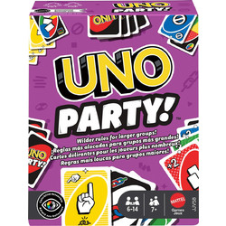 Mattel UNO Party Επιτραπέζιο Παιχνίδι 7+ Ετών για 6-16 Παίκτες JJV58