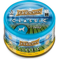 Princess Premium Classic with Chicken, Tuna & Rice in Jelly 170gr