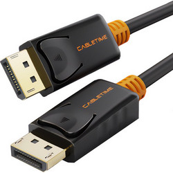 Cabletime Καλώδιο DisplayPort 1.2 to DisplayPort Male 1m Black 5210131038864