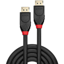Lindy Καλώδιο DisplayPort 1.2 to DisplayPort Male 15m Black 41079