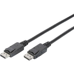 Digitus Καλώδιο DisplayPort 1.2 to DisplayPort Male 2m Black AK-340100-020-S