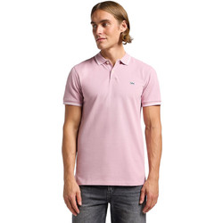 Lee Ανδρική Μπλούζα Polo Κοντομάνικη Ροζ 112363784