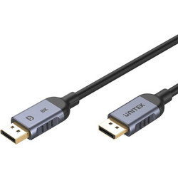 Unitek Καλώδιο DisplayPort 1.4 to DisplayPort Male 5m Black C1628GY01-5M