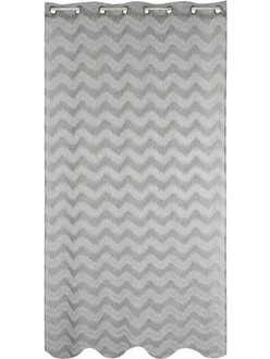 Home ESPRIT Κουρτίνα Παραθύρου με Τρουκς 140x260 S3055208 Γκρι