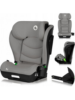 Lionelo Neal Κάθισμα Αυτοκινήτου i-Size 15-36kg ISOfix Grey
