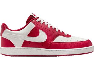 Nike Court Vision Low Ανδρικά Sneakers Κόκκινα HM9862-600