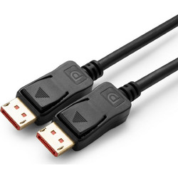 Microconnect Καλώδιο DisplayPort 1.4 to DisplayPort Male 5m Black MC-DP-MMG-500V1.4