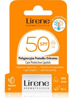Lirene Care Protective Lip Balm SPF50 4.6gr