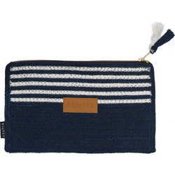 Kentia Purse 253 Γυναικείο Νεσεσέρ Παραλίας 30x18cm Μαύρο