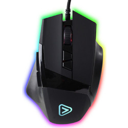 Onlan S-03 Ενσύρματο Gaming Ποντίκι RGB 6400 DPI Black