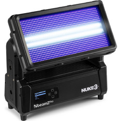 Beamz Pro NUKE3 Φωτορυθμικό Προβολέας Wash LED DMX με Ρομποτική Κεφαλή RGB
