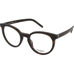 Saint Laurent SLM147 002 Ανδρικός Σκελετός Γυαλιών Οράσεως Κοκάλινος Μαύρος
