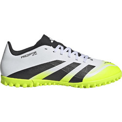 Adidas Predator Club TF JH8854 Ποδοσφαιρικά Παπούτσια με Σχάρα Λευκά Κίτρινα