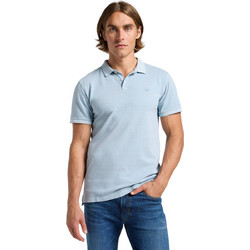 Lee Ανδρική Μπλούζα Polo Κοντομάνικη Γαλάζια 112363860
