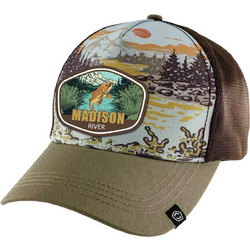 Pentagon Ανδρικό Καπέλο Jockey με Δίχτυ Snapback Υφασμάτινο Καφέ K13062-AN