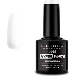 Elixir 1469 Hyper White Ημιμόνιμο Βερνίκι Νυχιών 8ml