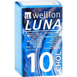 Wellion Luna Ταινίες Μέτρησης Χοληστερόλης 10τμχ