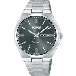 Lorus Ανδρικό Ρολόι με Ασημί Μεταλλικό Μπρασελέ RH393AX9F