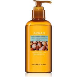 Nature Republic Argan Essential Σαμπουάν για Επανόρθωση για Ταλαιπωρημένα Μαλλιά 300ml