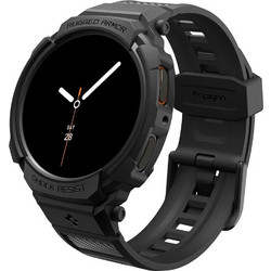 Spigen Rugged Armor Pro Πλαστική Θήκη με Λουράκι για Samsung Galaxy Watch 8 44mm Μαύρη