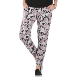 Vans Magnolia Υφασμάτινο Γυναικείο Παντελόνι Jogger Κανονική Εφαρμογή με Λάστιχο Μπεζ VN000245HCJ1