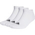 Adidas Ανδρικές Κάλτσες Κοντές Λευκές 3Pack HT3434