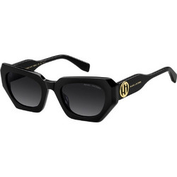 Marc Jacobs MARC851S 80790 Γυναικεία Γυαλιά Ηλίου Cat Eye Κοκάλινα Μαύρα με Μαύρο Φακό