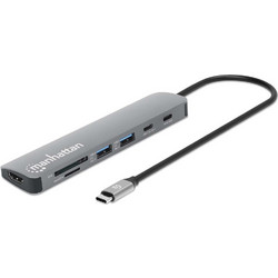 Manhattan 190442 USB-C Docking Station με HDMI PD Ethernet