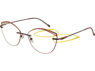 Funky Buddha FBD1004 003 Γυναικείος Σκελετός Γυαλιών Οράσεως Μεταλλικός Κόκκινος
