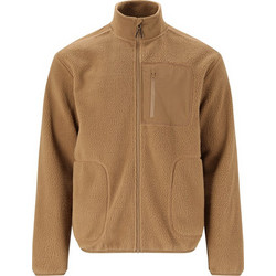 Whistler Ανδρική Ζακέτα Fleece με Φερμουάρ Καφέ W251981-1164