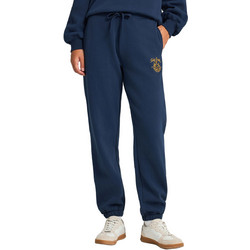 Funky Buddha Γυναικείο Παντελόνι Φόρμας με Λάστιχο Navy Μπλε FBL012-111-02