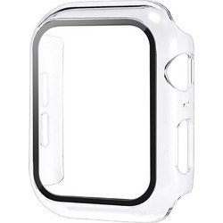 Sonique Πλαστική Θήκη Tempered Glass για Apple Watch 10 46mm Διαφανής
