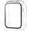 Sonique Πλαστική Θήκη Tempered Glass για Apple Watch 10 46mm Διαφανής