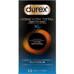 Durex Total Connection XLarge Προφυλακτικά Χωρίς Λάτεξ 10τμχ