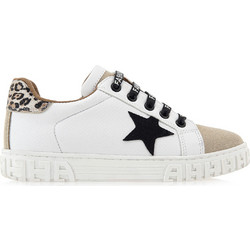 Exe Παιδικά Sneakers Λευκά Μπεζ Καφέ UA24B3242158-158
