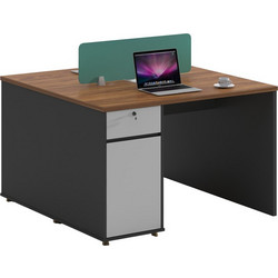 Pakoworld Dakota Επαγγελματικό Γραφείο Ξύλινο 120x120x76cm 246-000033