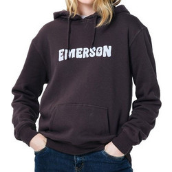 Emerson Γυναικείο Φούτερ Oversized με Κουκούλα & Τσέπες Σοκολατί 202.EW20.67