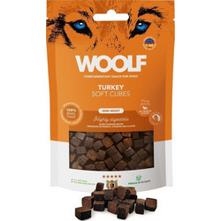 Woolf Soft Cubes with Turkey 100gr