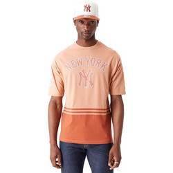 New Era York Yankees World Series Ανδρικό Αθλητικό T-Shirt Σομόν 60502611