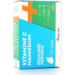 Vitavea Vitamin C & Magnesium 24 Μασώμενα Δισκία