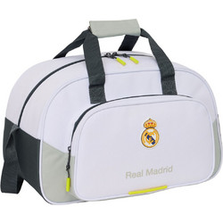 Safta Real Madrid 712554273 Παιδικό Σακ Βουαγιάζ 22lt Λευκό