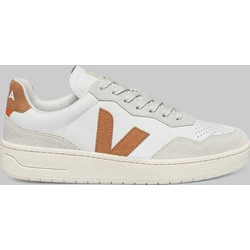 Veja V-90 Γυναικεία Sneakers Λευκά Εκρού VD2003389A