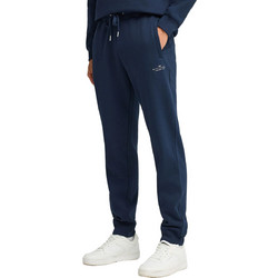 Funky Buddha Ανδρικό Παντελόνι Φόρμας Fleece με Λάστιχο Navy Μπλε FBM012-050-02