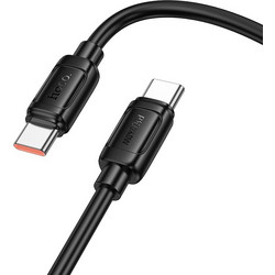 Hoco X115 Surpass USB-C to USB-C 240W 1m Black 6942007652018
