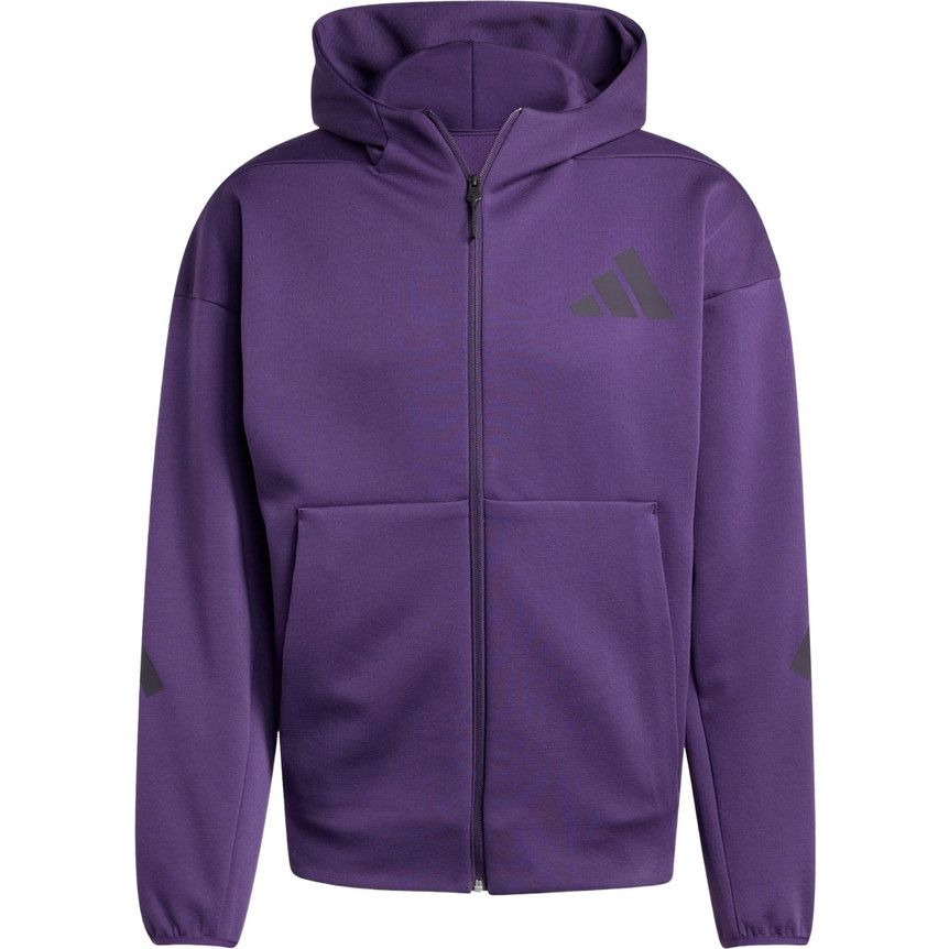 Adidas Z.N.E. Full-Zip Hooded Track Ανδρική Ζακέτα Φούτερ με Κουκούλα ...