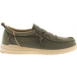 Lumberjack Ανδρικά Μοκασίνια Boat Shoes Χακί SMG9312-003C02-CF008