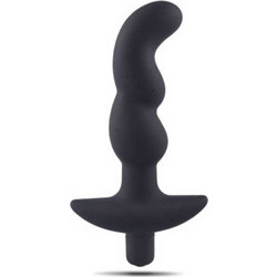 Toyz4lovers Darkside Black Twist Πρωκτική Σφήνα Ασύρματη με Δόνηση 13cm Μαύρη
