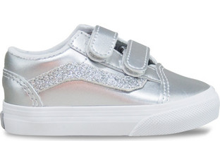 Vans Old Skool Παιδικά Sneakers Ασημί VN000CTG7VF
