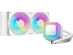 Deepcool LE240 V2 White Υδρόψυξη CPU 120mm ARGB για Socket 115x / AM4 / 1200 / 1700 / AM5 / 1851
