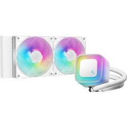 Deepcool LE240 V2 White Υδρόψυξη CPU 120mm ARGB για Socket 115x / AM4 / 1200 / 1700 / AM5 / 1851